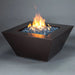 Starfire Designs Steel Mill Gas Fire Pit with Slide Out LPT Drawer Starfire Designs