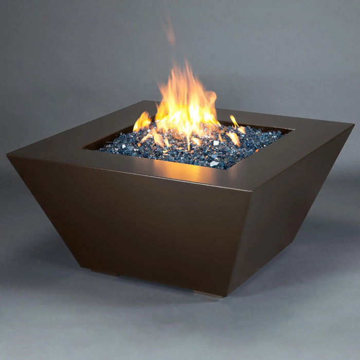 Starfire Designs Steel Mill Gas Fire Pit with Slide Out LPT Drawer Starfire Designs