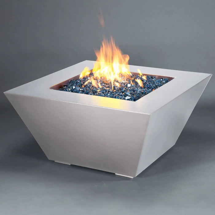 Starfire Designs Steel Mill Gas Fire Pit with Slide Out LPT Drawer Starfire Designs