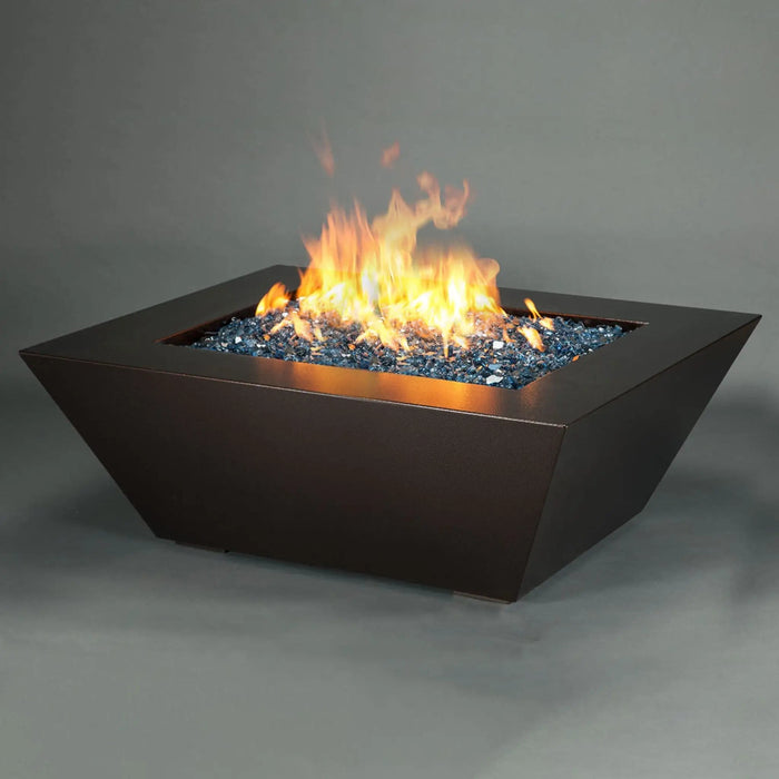 Starfire Designs Steel Mill Gas Fire Pit with Slide Out LPT Drawer Starfire Designs