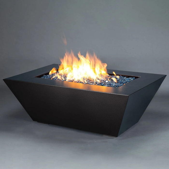 Starfire Designs Steel Mill Gas Fire Pit with Slide Out LPT Drawer Starfire Designs