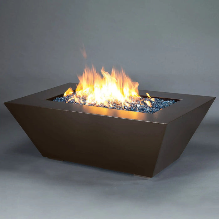 Starfire Designs Steel Mill Gas Fire Pit with Slide Out LPT Drawer Starfire Designs