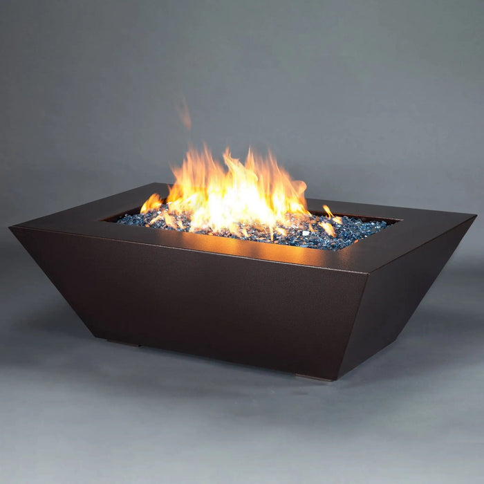 Starfire Designs Steel Mill Gas Fire Pit with Slide Out LPT Drawer Starfire Designs