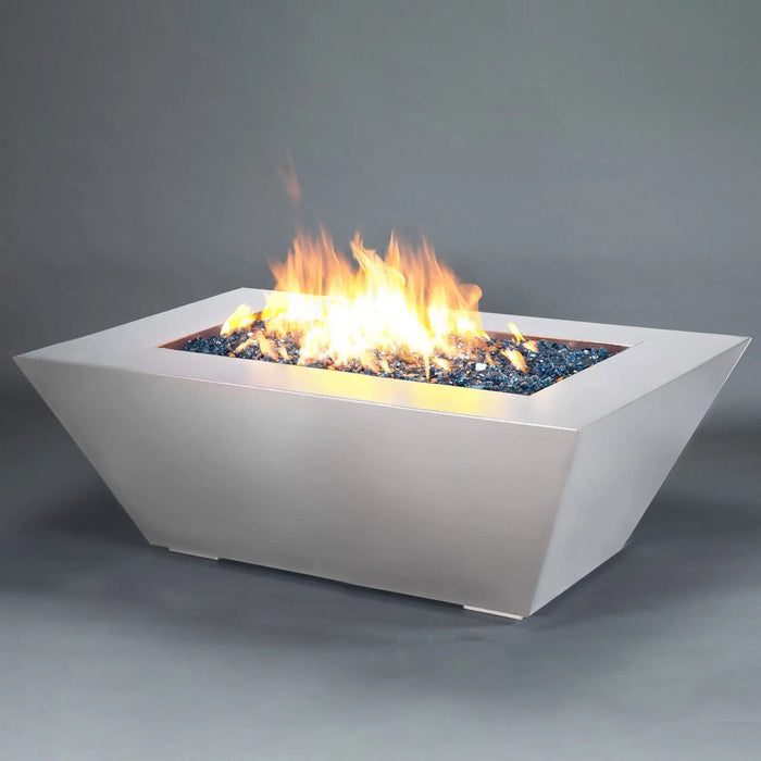 Starfire Designs Steel Mill Gas Fire Pit with Slide Out LPT Drawer Starfire Designs