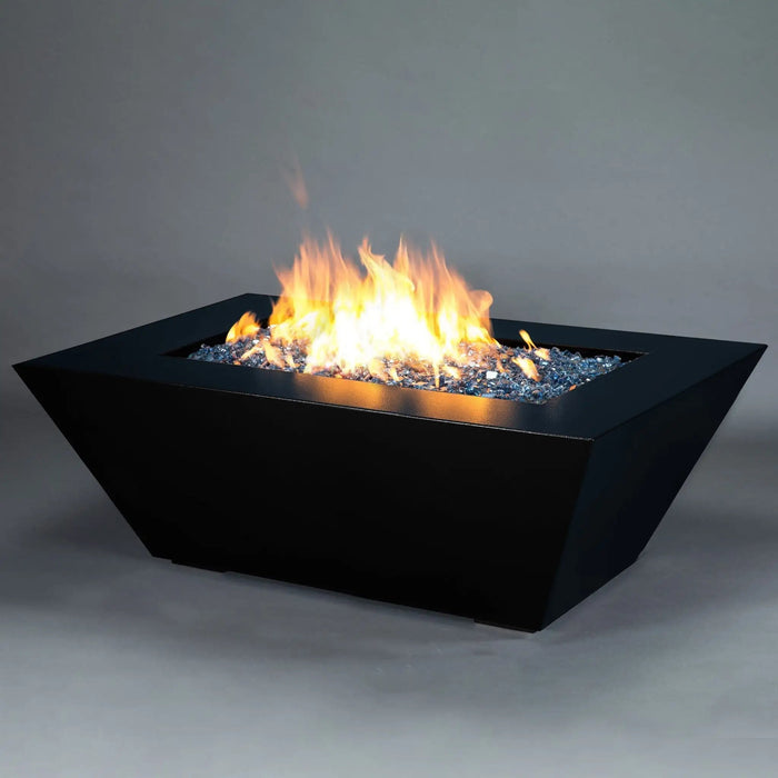 Starfire Designs Steel Mill Gas Fire Pit with Slide Out LPT Drawer Starfire Designs