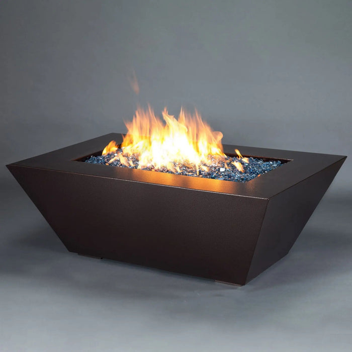 Starfire Designs Steel Mill Gas Fire Pit with Slide Out LPT Drawer Starfire Designs