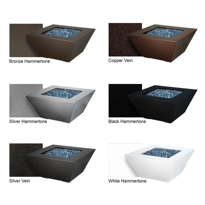 Starfire Designs Steel Mill Gas Fire Pit with Slide Out LPT Drawer Starfire Designs