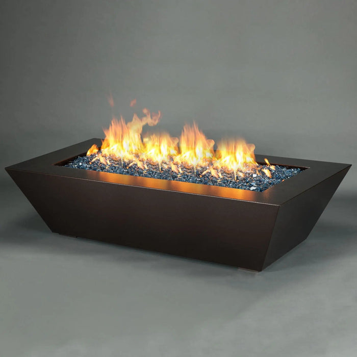 Starfire Designs Steel Mill Gas Fire Pit with Slide Out LPT Drawer Starfire Designs