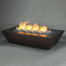 Starfire Designs Steel Mill Gas Fire Pit with Slide Out LPT Drawer Starfire Designs
