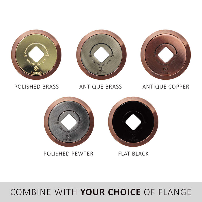 Starfire Designs Decorative Gas Valve Trim Ring Starfire Designs