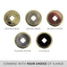 Starfire Designs Decorative Gas Valve Trim Ring Starfire Designs
