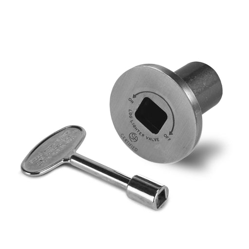 Starfire Designs Gas Valve Flange with Key Starfire Designs