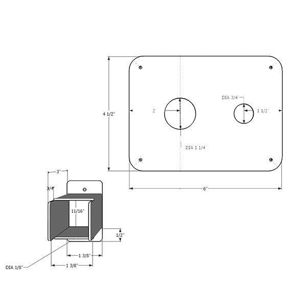 Starfire Designs Push Button Spark Key Valve Mounting Plate Starfire Designs