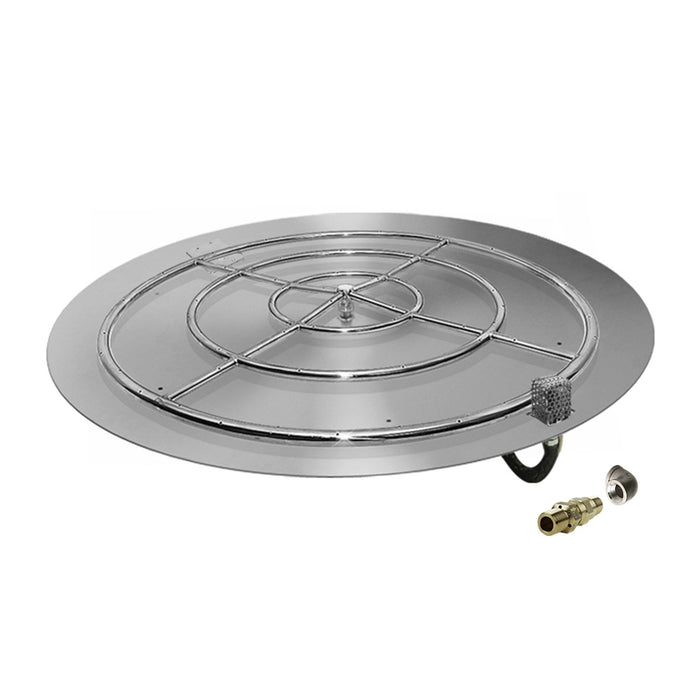 Starfire Designs Round Fire Pit Burner Kit - PowerGlow Ignition Starfire Designs