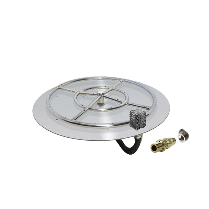 Starfire Designs Round Fire Pit Burner Kit - PowerGlow Ignition Starfire Designs