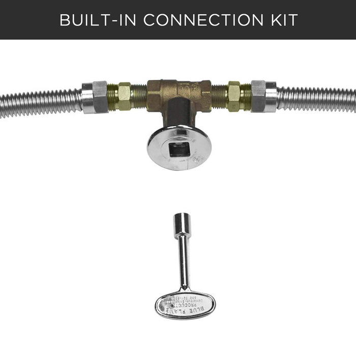 Starfire Designs Round Fire Pit Burner Kit - PowerGlow Ignition Starfire Designs