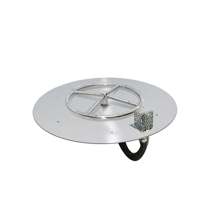 Starfire Designs Round Fire Pit Burner Kit - PowerGlow Ignition Starfire Designs