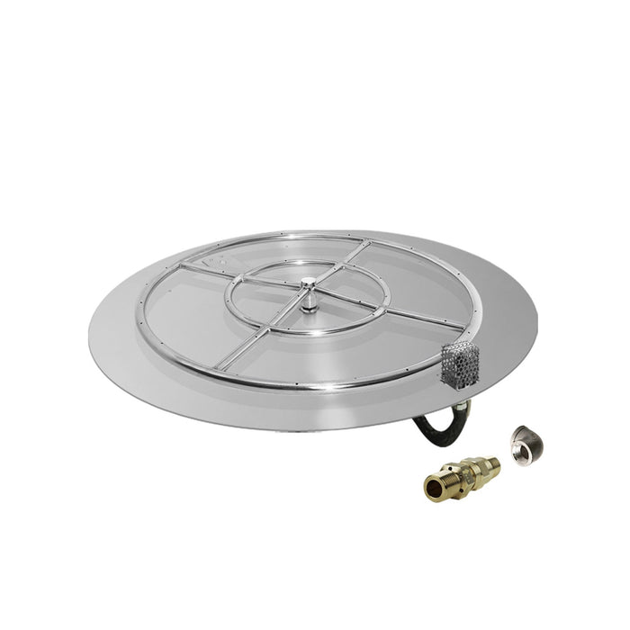 Starfire Designs Round Fire Pit Burner Kit - PowerGlow Ignition Starfire Designs