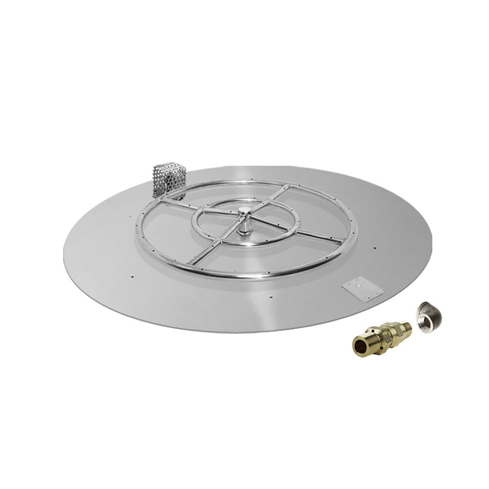 Starfire Designs Round Fire Pit Burner Kit - PowerGlow Ignition Starfire Designs
