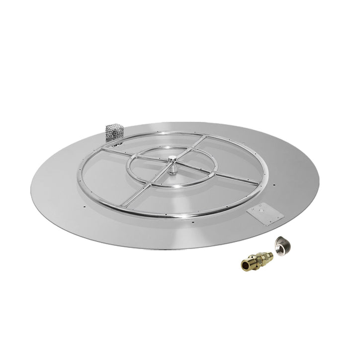 Starfire Designs Round Fire Pit Burner Kit - PowerGlow Ignition Starfire Designs