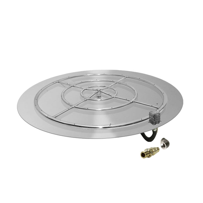 Starfire Designs Round Fire Pit Burner Kit - PowerGlow Ignition Starfire Designs