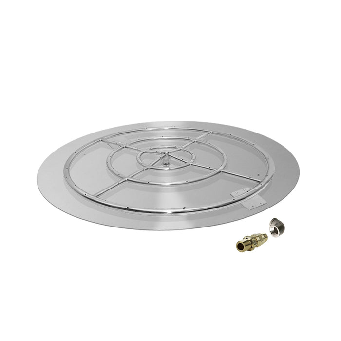 Starfire Designs Round Fire Pit Burner Kit - Match Lit Ignition Starfire Designs