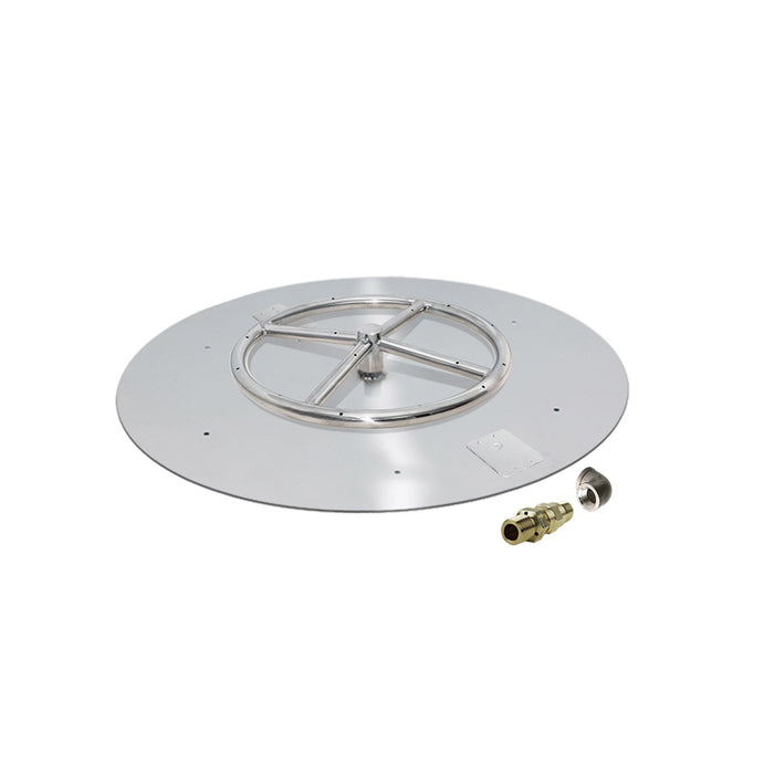 Starfire Designs Round Fire Pit Burner Kit - Match Lit Ignition Starfire Designs