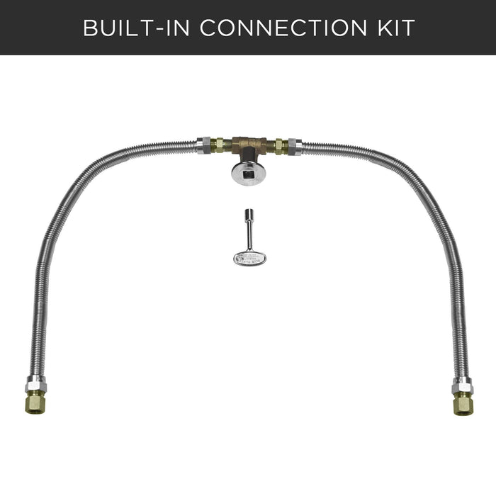 Starfire Designs Round Fire Pit Burner Kit - Match Lit Ignition Starfire Designs