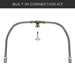 Starfire Designs Round Fire Pit Burner Kit - Match Lit Ignition Starfire Designs