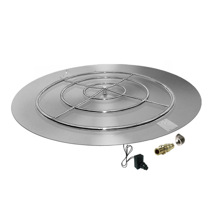 Starfire Designs Round Fire Pit Burner Kit - Spark Ignition Starfire Designs