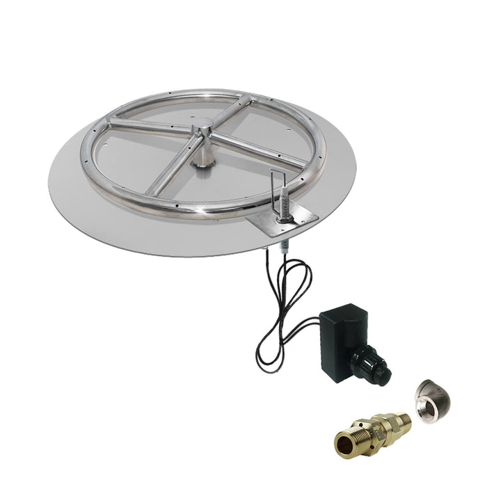 Starfire Designs Round Fire Pit Burner Kit - Spark Ignition Starfire Designs
