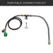 Starfire Designs Round Fire Pit Burner Kit - Match Lit Ignition Starfire Designs