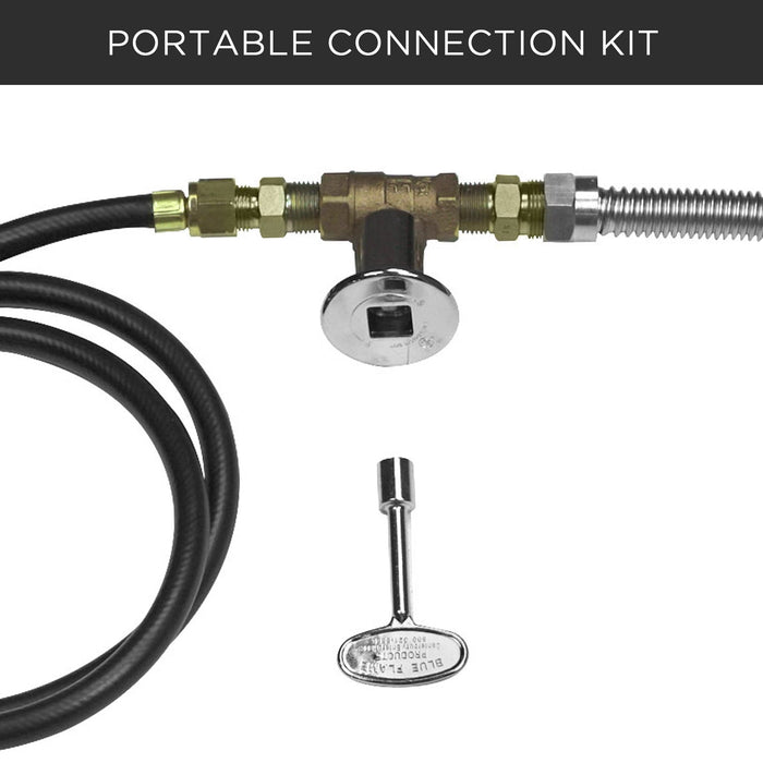 Starfire Designs Square Fire Pit Burner Kit - Match Lit Ignition Starfire Designs
