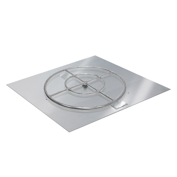 Starfire Designs Square Fire Pit Burner Kit - Match Lit Ignition Starfire Designs