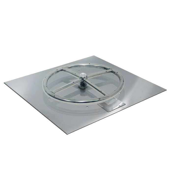 Starfire Designs Square Fire Pit Burner Kit - Match Lit Ignition Starfire Designs