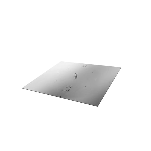 36" - 48" Stainless Steel Square Burner Pan - High Capacity Starfire Designs