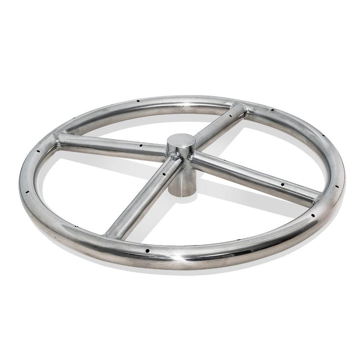 Starfire Designs Round Fire Pit Burner Kit - PowerGlow Ignition Starfire Designs