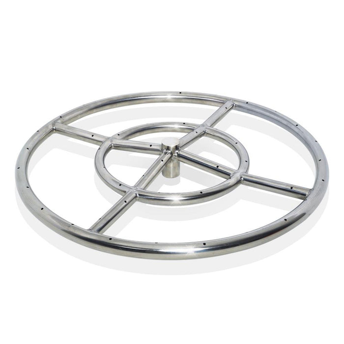 Starfire Designs Round Fire Pit Burner Kit - PowerGlow Ignition Starfire Designs