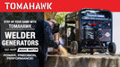 Tomahawk Power 210 Amp Engine Driven Welder Generator 2000 Watt 15 HP Gas Powered - Detail View 2