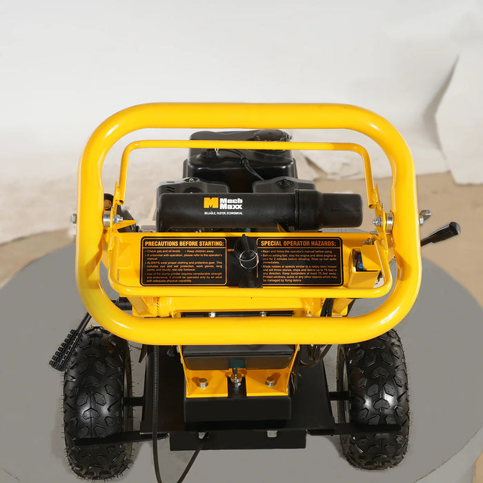 15 inch 15HP 420cc DUCAR E-Start Stump Grinder with Tow Bar,  SG380