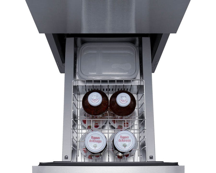 Summit 15" Wide 2-Drawer All-Refrigerator / 2.76 cu.ft. Capacity, ADA Compliant, Panel-Ready Drawer Fronts, Stainless Steel Construction, Adjustable Height, Professional Handles / ADRD15PNR