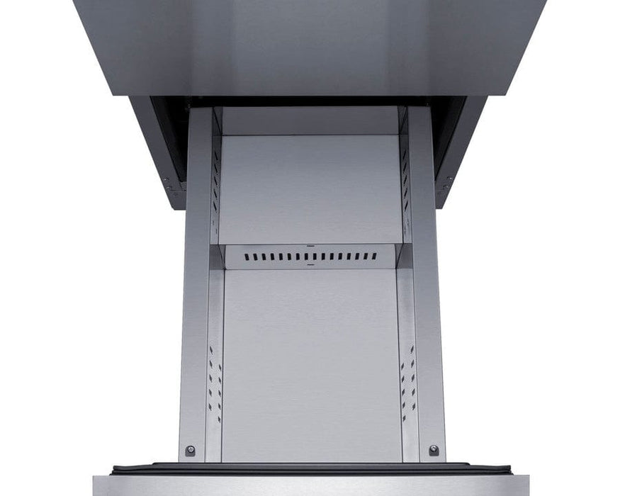 Summit 15" Wide 2-Drawer All-Refrigerator / 2.76 cu.ft. Capacity, ADA Compliant, Panel-Ready Drawer Fronts, Stainless Steel Construction, Adjustable Height, Professional Handles / ADRD15PNR