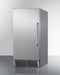 Summit 15" Wide 50 Lb. ADA Compliant Commercially Listed Outdoor Clear Icemaker with... Beverage Cooler - Side View