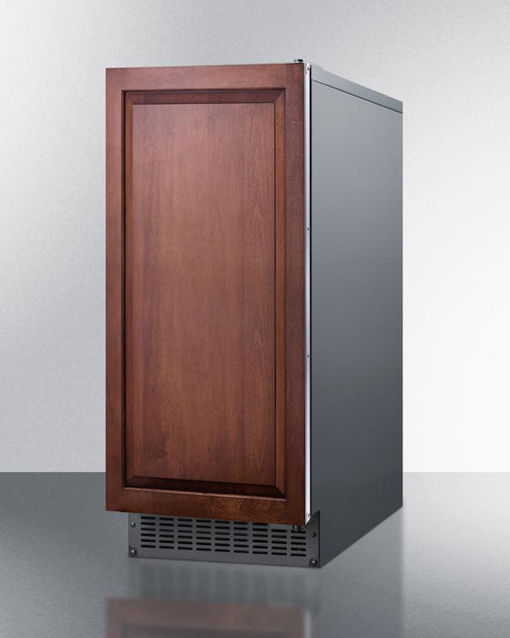 Summit 15" Wide 62 Lb. Built-In Undercounter Commercially Listed Indoor/Outdoor Clear... Beverage Cooler - Detail View
