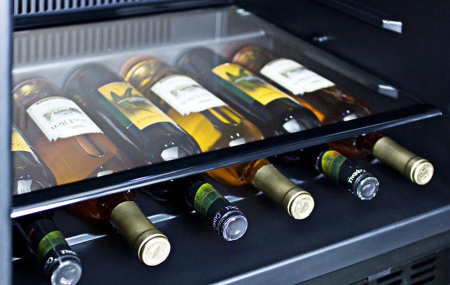 Summit 24" Wide Outdoor All-Refrigerator (Panel Not Included) / 4.6 cu.ft. Capacity, Panel-Ready Door, Frost-Free Operation, Digital Thermostat, Recessed LED Light, Adjustable Glass Shelves, Optional Door Storage / SPR627OSIF