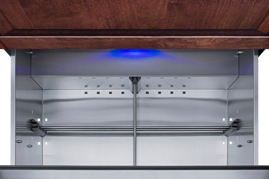 Summit 30" Wide 2-Drawer All-Refrigerator, ADA Compliant (Panels Not Included) / 5.42 cu.ft. Capacity, Panel-ready Drawer Fronts, Stainless Steel Drawers, Professional Handles / SPR3032DPNRADA