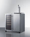 Summit 30" Wide Built-In Indoor/Outdoor Combination Wine Cellar or Kegerator / 6.3... Beverage Cooler - Installation View