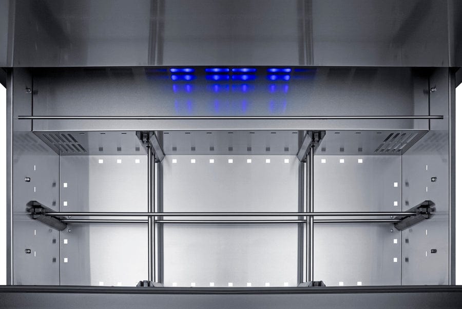 Summit 36" Wide Outdoor 2-Drawer All-Refrigerator / 7.15 cu.ft. Capacity, Panel-Ready Drawer Fronts, Stainless Steel Drawers, Digital Thermostat, Frost-Free Operation, Drawer Dividers / SPR36DROS