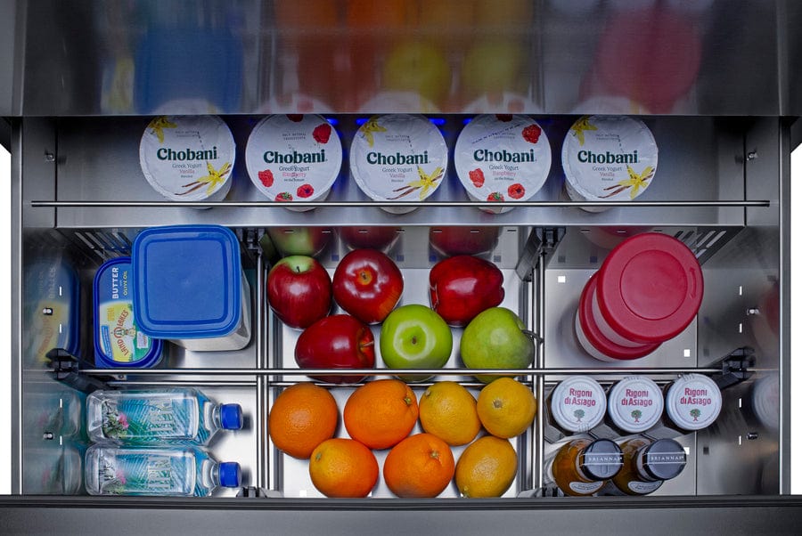 Summit 36" Wide Outdoor 2-Drawer All-Refrigerator / 7.15 cu.ft. Capacity, Panel-Ready Drawer Fronts, Stainless Steel Drawers, Digital Thermostat, Frost-Free Operation, Drawer Dividers / SPR36DROS