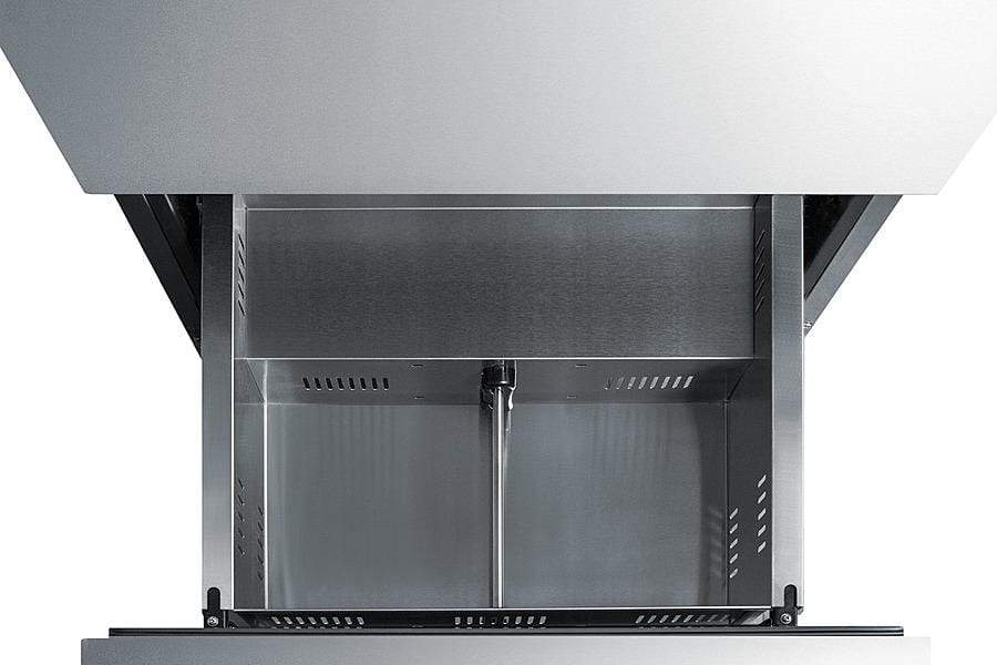 Summit Commercially Listed ENERGY STAR Certified 2-Drawer All Refrigerator in Stainless Steel Designed for... - Features
